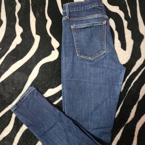 GAP Women's Skinny Jeans in Deep Blue